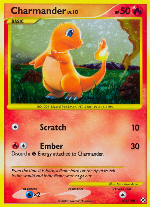 Charmander (101/100) [Diamond & Pearl: Stormfront] | The Time Vault CA