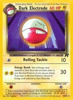 Dark Electrode (34/82) [Team Rocket Unlimited] | The Time Vault CA