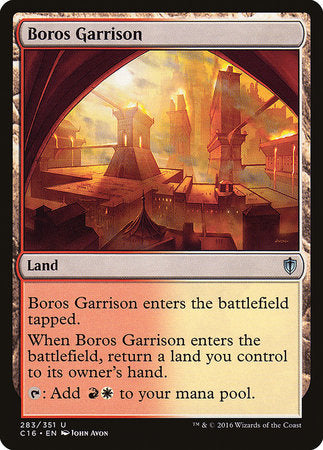 Boros Garrison [Commander 2016] | The Time Vault CA