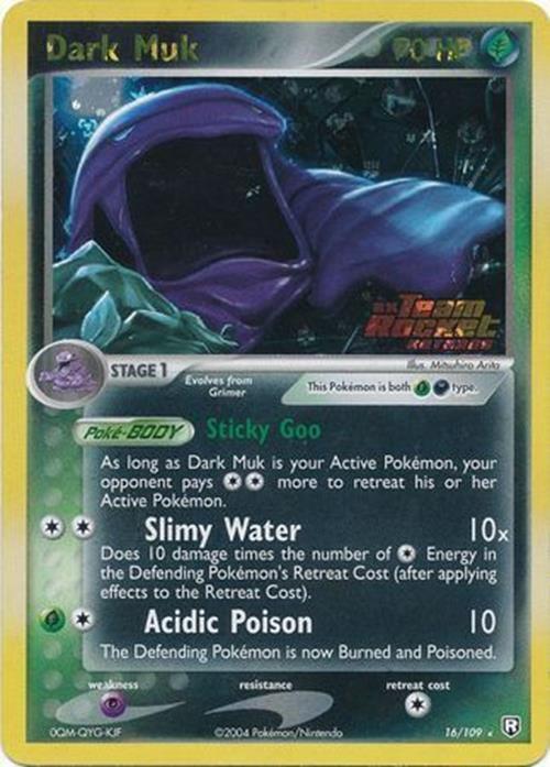 Dark Muk (16/109) (Stamped) [EX: Team Rocket Returns] | The Time Vault CA