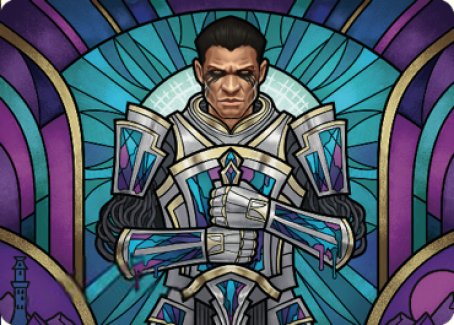 Aron, Benalia's Ruin Art Card [Dominaria United Art Series] | The Time Vault CA