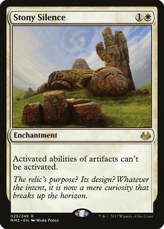 Stony Silence [Modern Masters 2017] | The Time Vault CA