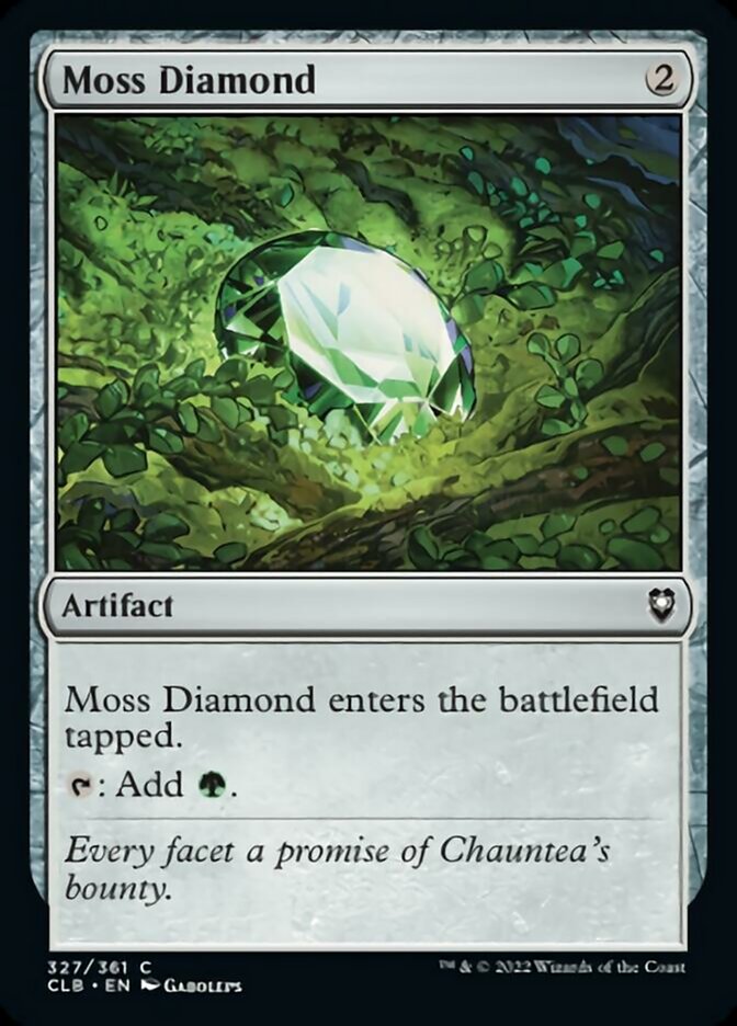 Moss Diamond [Commander Legends: Battle for Baldur's Gate] | The Time Vault CA