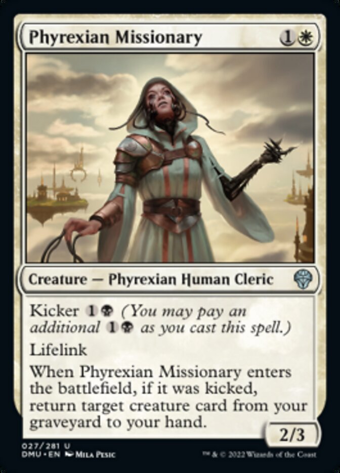 Phyrexian Missionary [Dominaria United] | The Time Vault CA