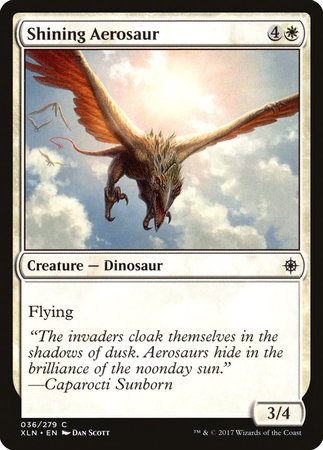 Shining Aerosaur [Ixalan] | The Time Vault CA