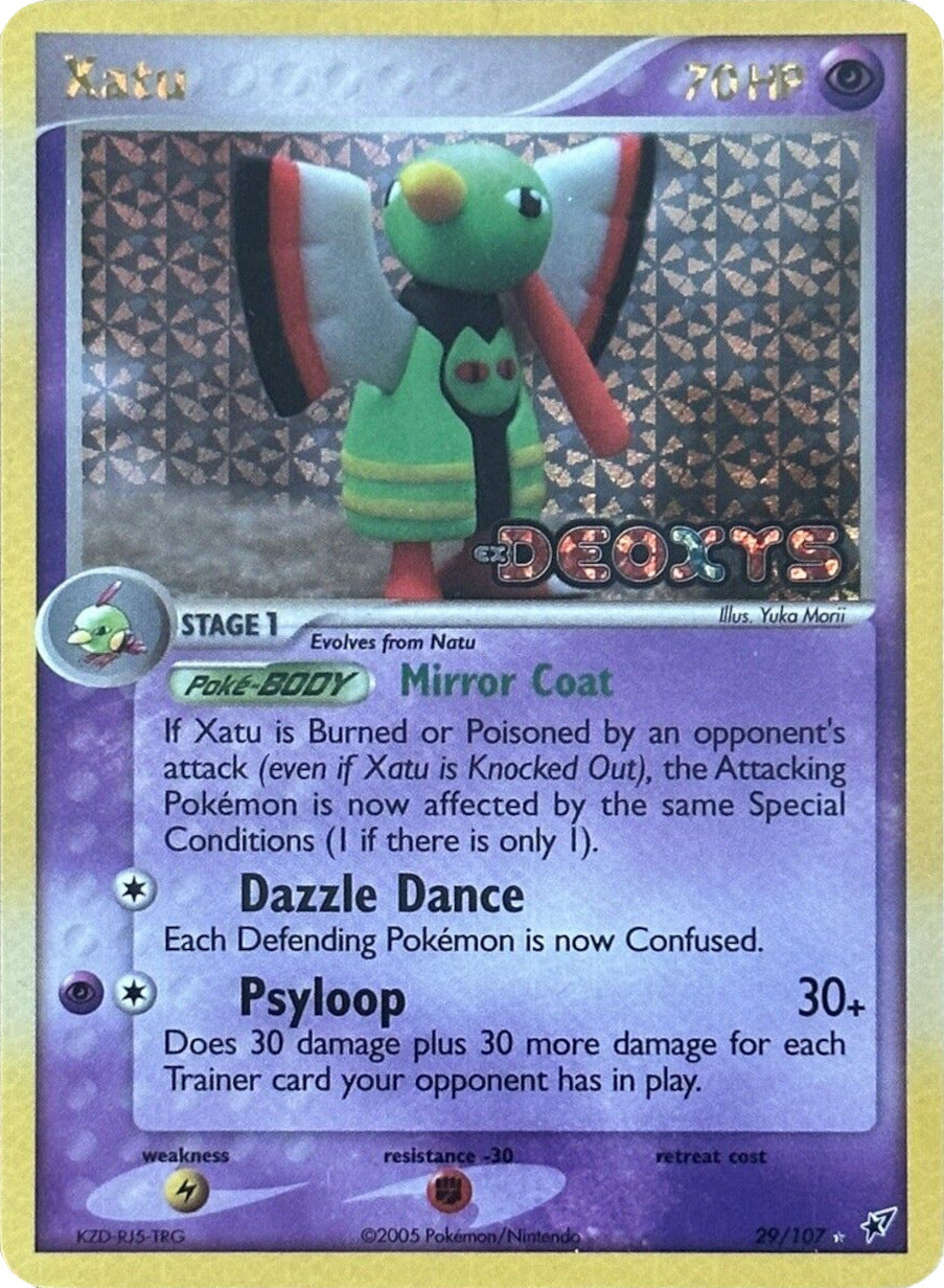 Xatu (29/107) (Stamped) [EX: Deoxys] | The Time Vault CA