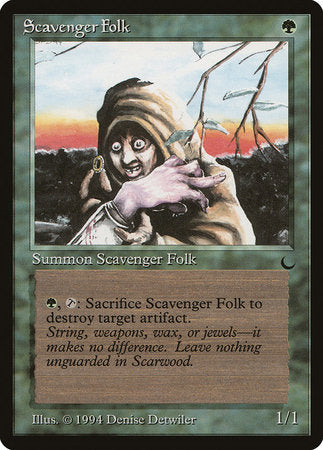 Scavenger Folk [The Dark] | The Time Vault CA