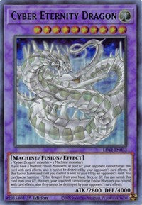 Cyber Eternity Dragon (Green) [LDS2-EN033] Ultra Rare | The Time Vault CA