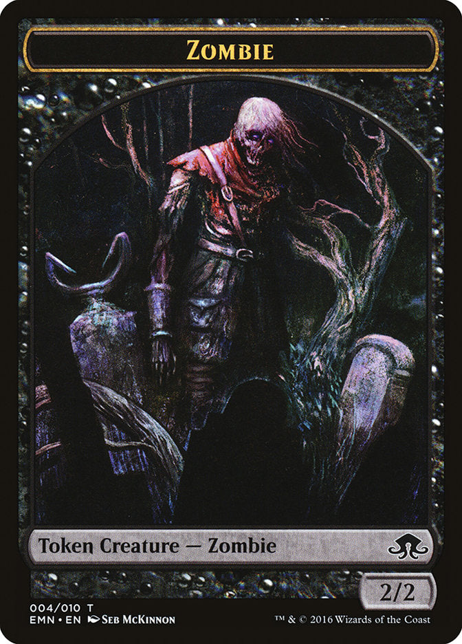 Zombie (004/010) [Eldritch Moon Tokens] | The Time Vault CA