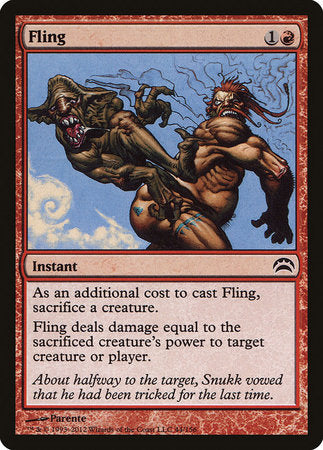 Fling [Planechase 2012] | The Time Vault CA