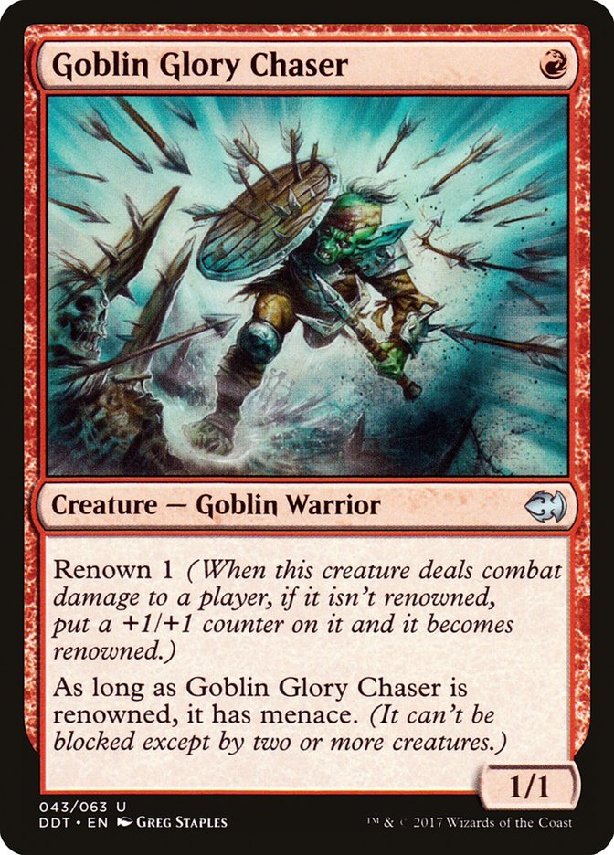 Goblin Glory Chaser [Duel Decks: Merfolk vs. Goblins] | The Time Vault CA