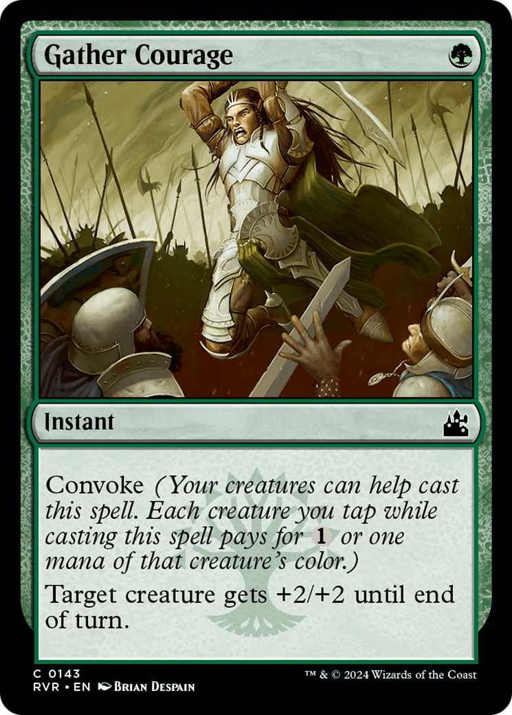 Gather Courage [Ravnica Remastered] | The Time Vault CA