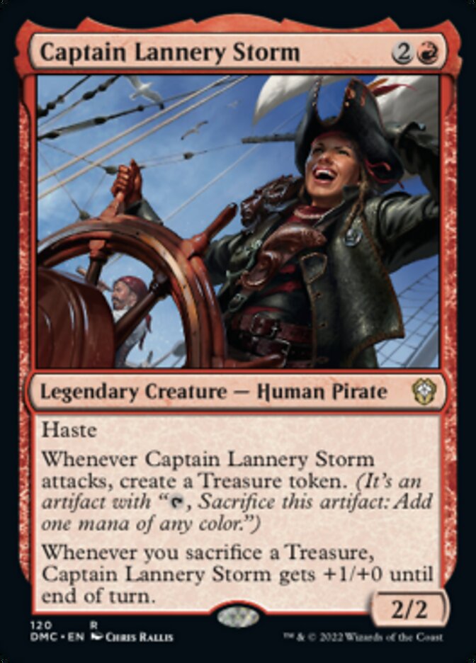 Captain Lannery Storm [Dominaria United Commander] | The Time Vault CA