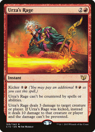 Urza's Rage [Commander 2015] | The Time Vault CA