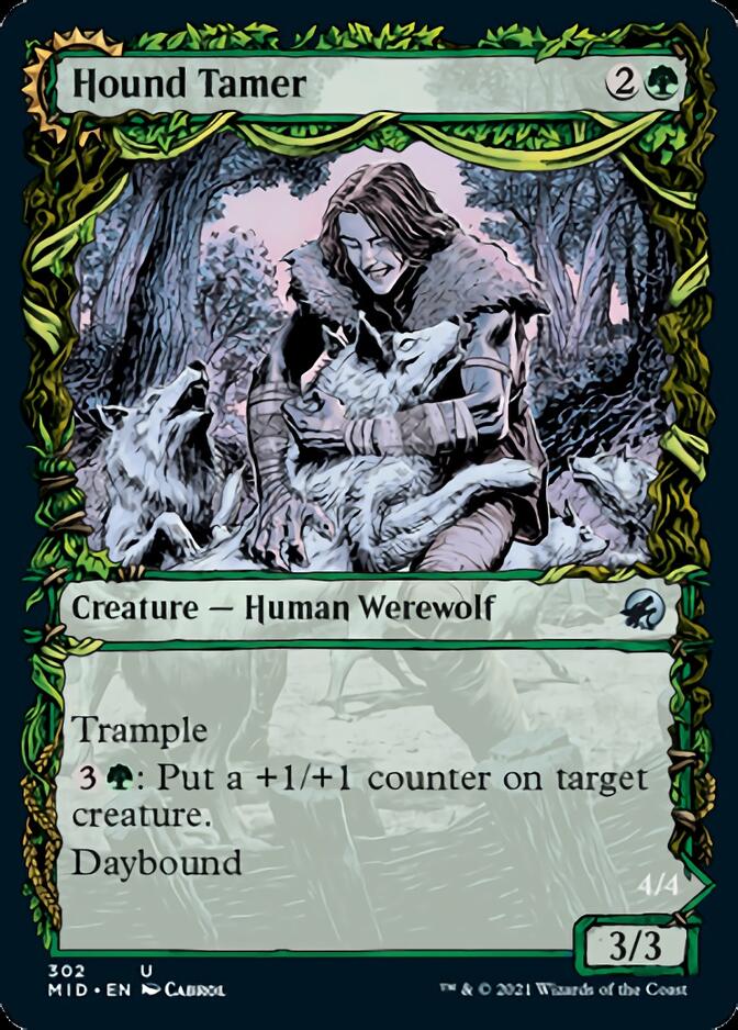 Hound Tamer // Untamed Pup (Showcase Equinox) [Innistrad: Midnight Hunt] | The Time Vault CA