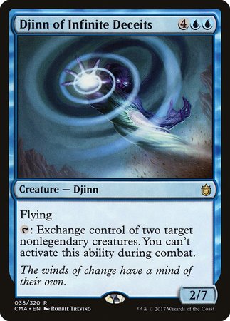 Djinn of Infinite Deceits [Commander Anthology] | The Time Vault CA