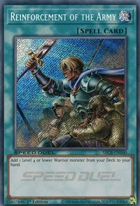 Reinforcement of the Army (Secret) [SBCB-EN160] Secret Rare | The Time Vault CA