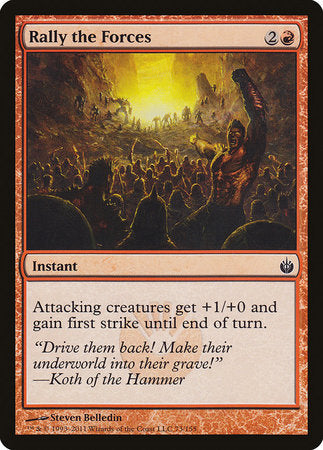 Rally the Forces [Mirrodin Besieged] | The Time Vault CA