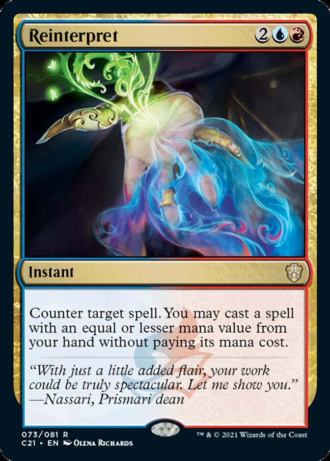 Reinterpret [Commander 2021] | The Time Vault CA
