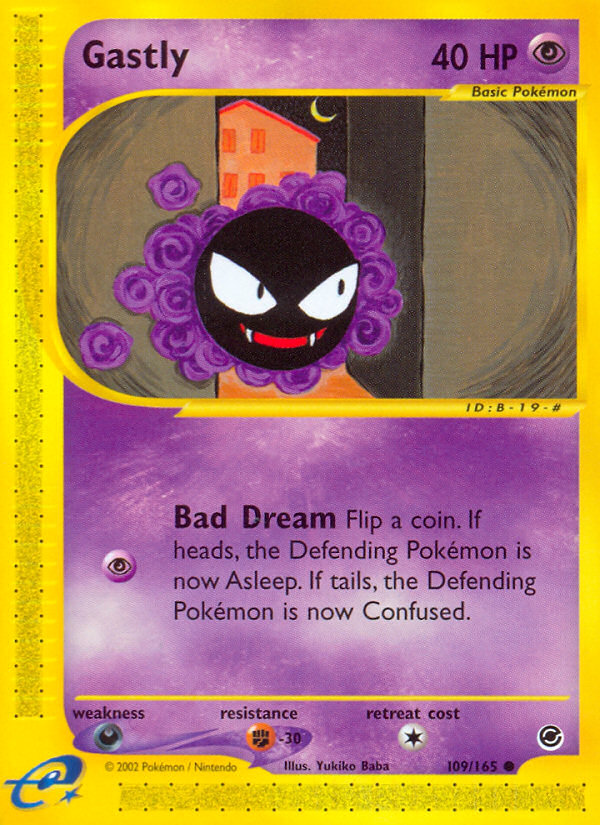 Gastly (109/165) [Expedition: Base Set] | The Time Vault CA