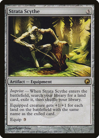 Strata Scythe [Scars of Mirrodin] | The Time Vault CA