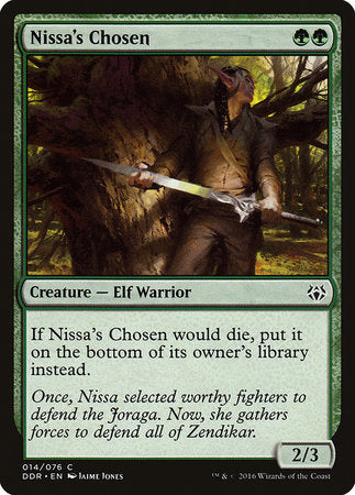 Nissa's Chosen [Duel Decks: Nissa vs. Ob Nixilis] | The Time Vault CA