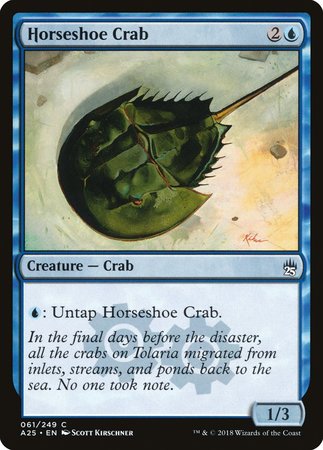 Horseshoe Crab [Masters 25] | The Time Vault CA