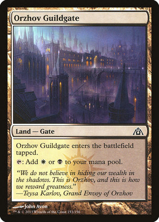 Orzhov Guildgate [Dragon's Maze] | The Time Vault CA