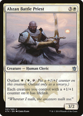 Abzan Battle Priest [Khans of Tarkir] | The Time Vault CA