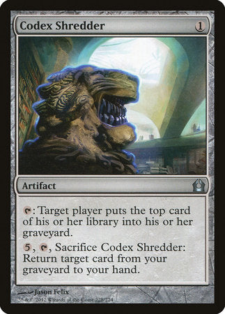 Codex Shredder [Return to Ravnica] | The Time Vault CA