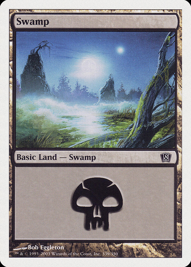 Swamp (339) [Eighth Edition] | The Time Vault CA
