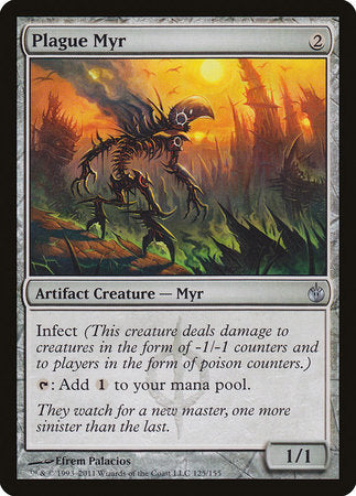 Plague Myr [Mirrodin Besieged] | The Time Vault CA