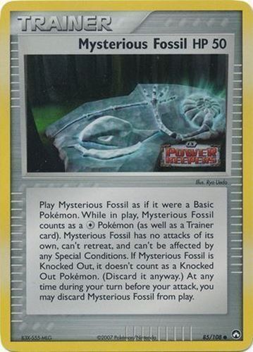 Mysterious Fossil (85/108) (Stamped) [EX: Power Keepers] | The Time Vault CA