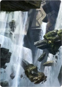 Island 1 Art Card [Zendikar Rising Art Series] | The Time Vault CA