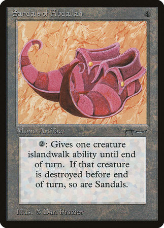 Sandals of Abdallah [Arabian Nights] | The Time Vault CA