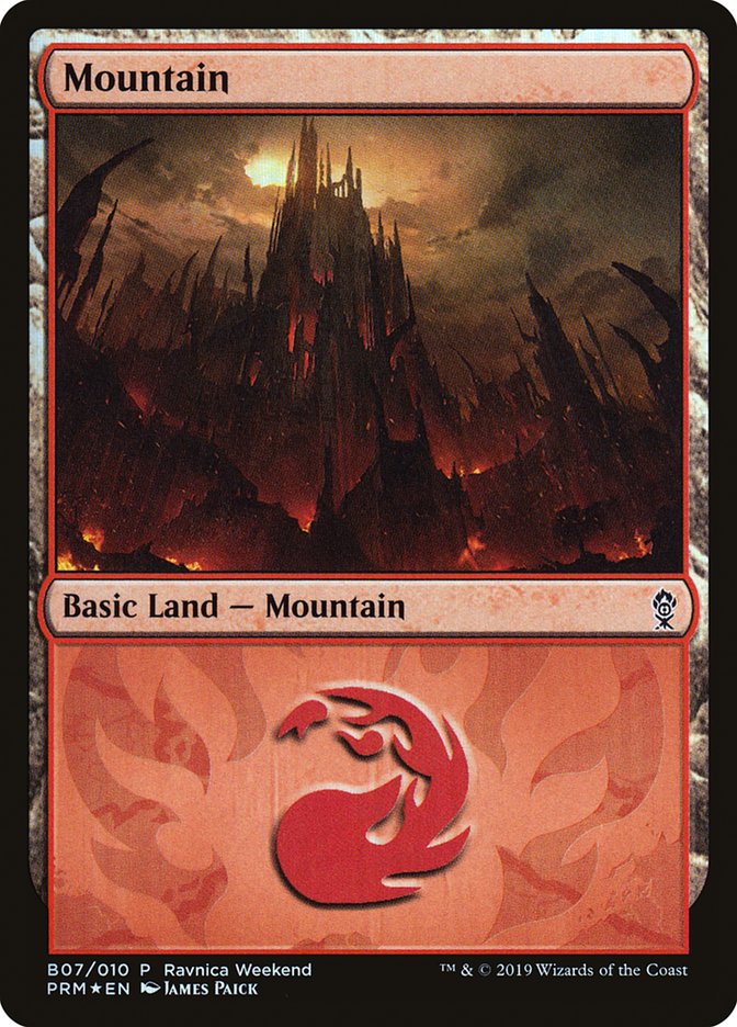 Mountain (B07) [Ravnica Allegiance Guild Kit] | The Time Vault CA