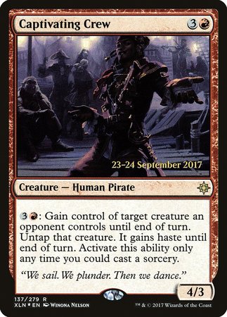 Captivating Crew [Ixalan Promos] | The Time Vault CA