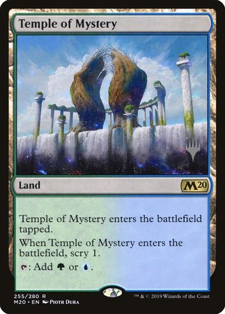 Temple of Mystery [Core Set 2020 Promos] | The Time Vault CA