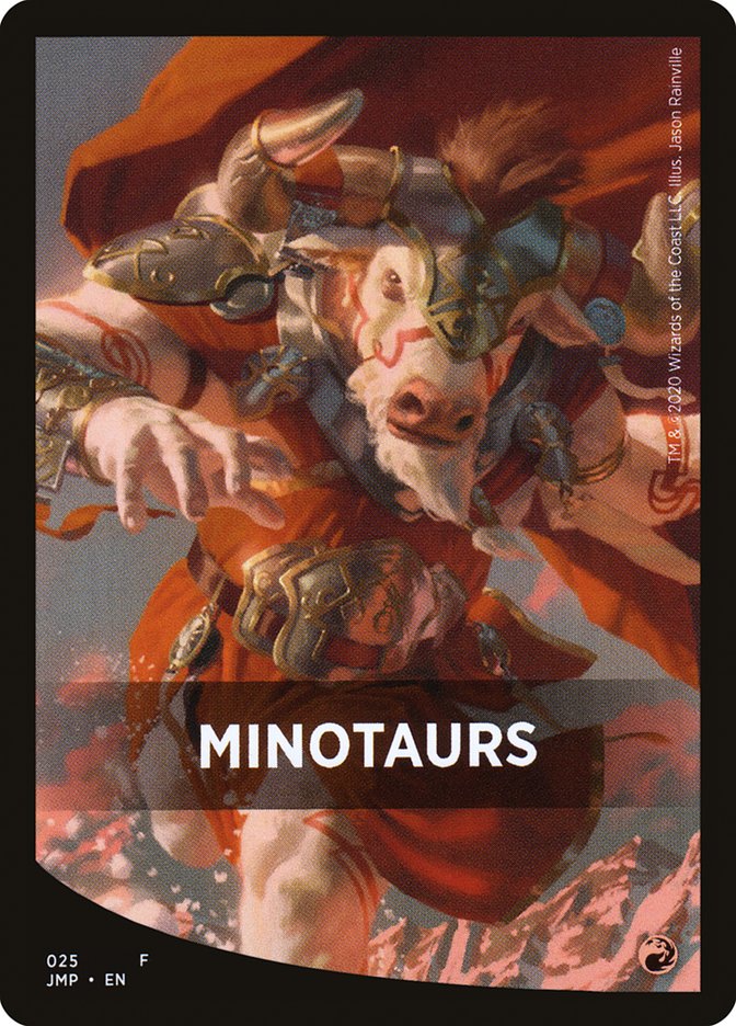 Minotaurs Theme Card [Jumpstart Front Cards] | The Time Vault CA