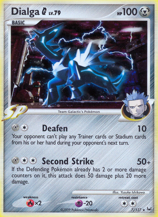 Dialga G (7/127) [Platinum: Base Set] | The Time Vault CA