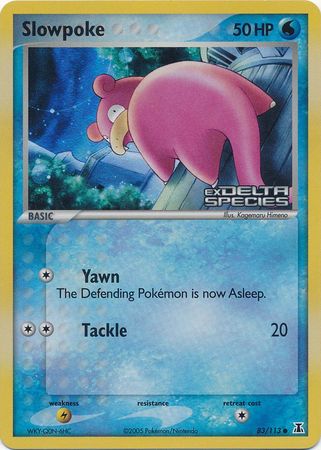 Slowpoke (83/113) (Stamped) [EX: Delta Species] | The Time Vault CA