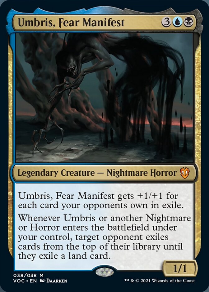 Umbris, Fear Manifest [Innistrad: Crimson Vow Commander] | The Time Vault CA