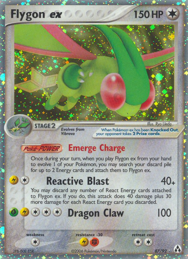 Flygon ex (87/92) [EX: Legend Maker] | The Time Vault CA