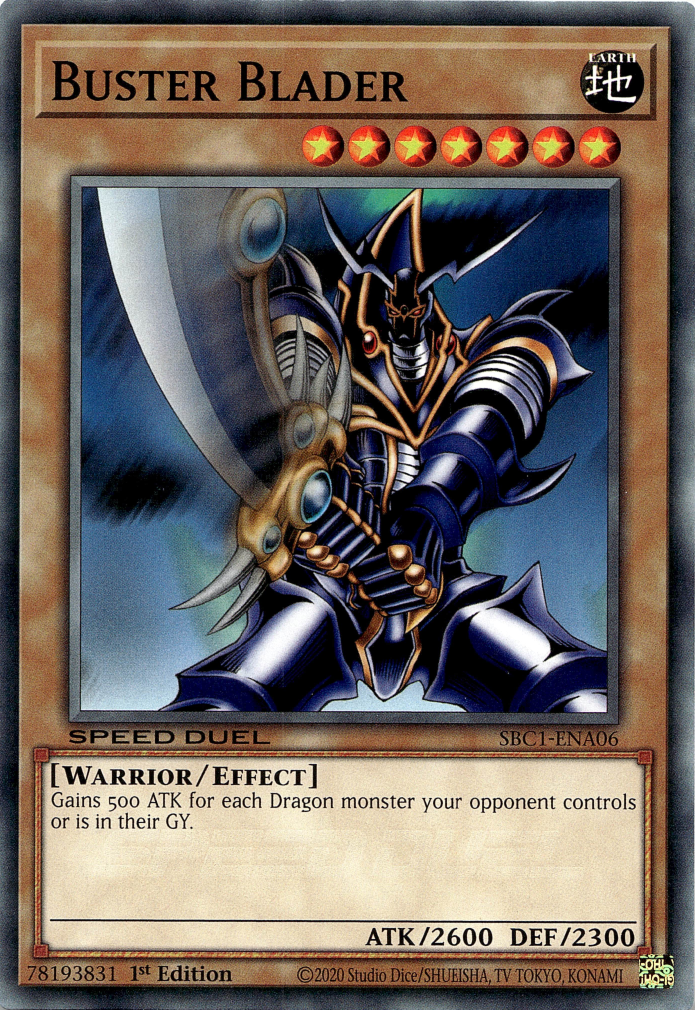 Buster Blader [SBC1-ENA06] Common | The Time Vault CA