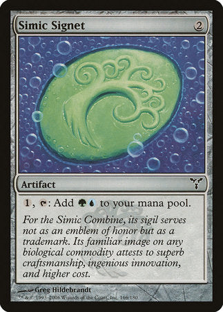 Simic Signet [Dissension] | The Time Vault CA