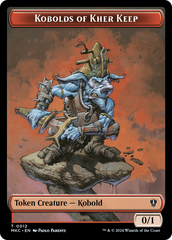 Gold // Kobolds of Kher Keep Double-Sided Token [Murders at Karlov Manor Commander Tokens] | The Time Vault CA