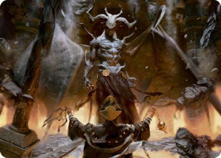 Ormendahl, the Corrupter Art Card [Innistrad: Midnight Hunt Art Series] | The Time Vault CA