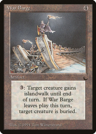 War Barge [The Dark] | The Time Vault CA