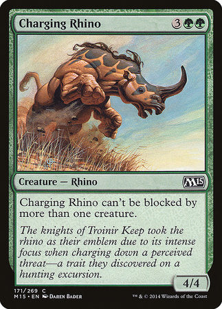 Charging Rhino [Magic 2015] | The Time Vault CA