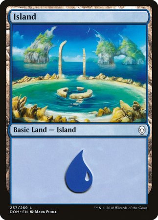 Island (257) [Dominaria] | The Time Vault CA